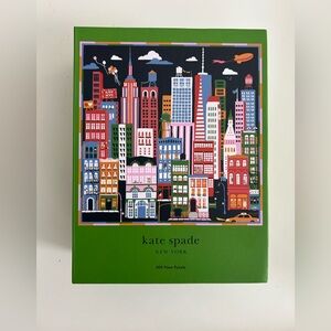 Kate Spade New York City That Never Sleeps 500 Piece Puzzle EUC Holiday Gift